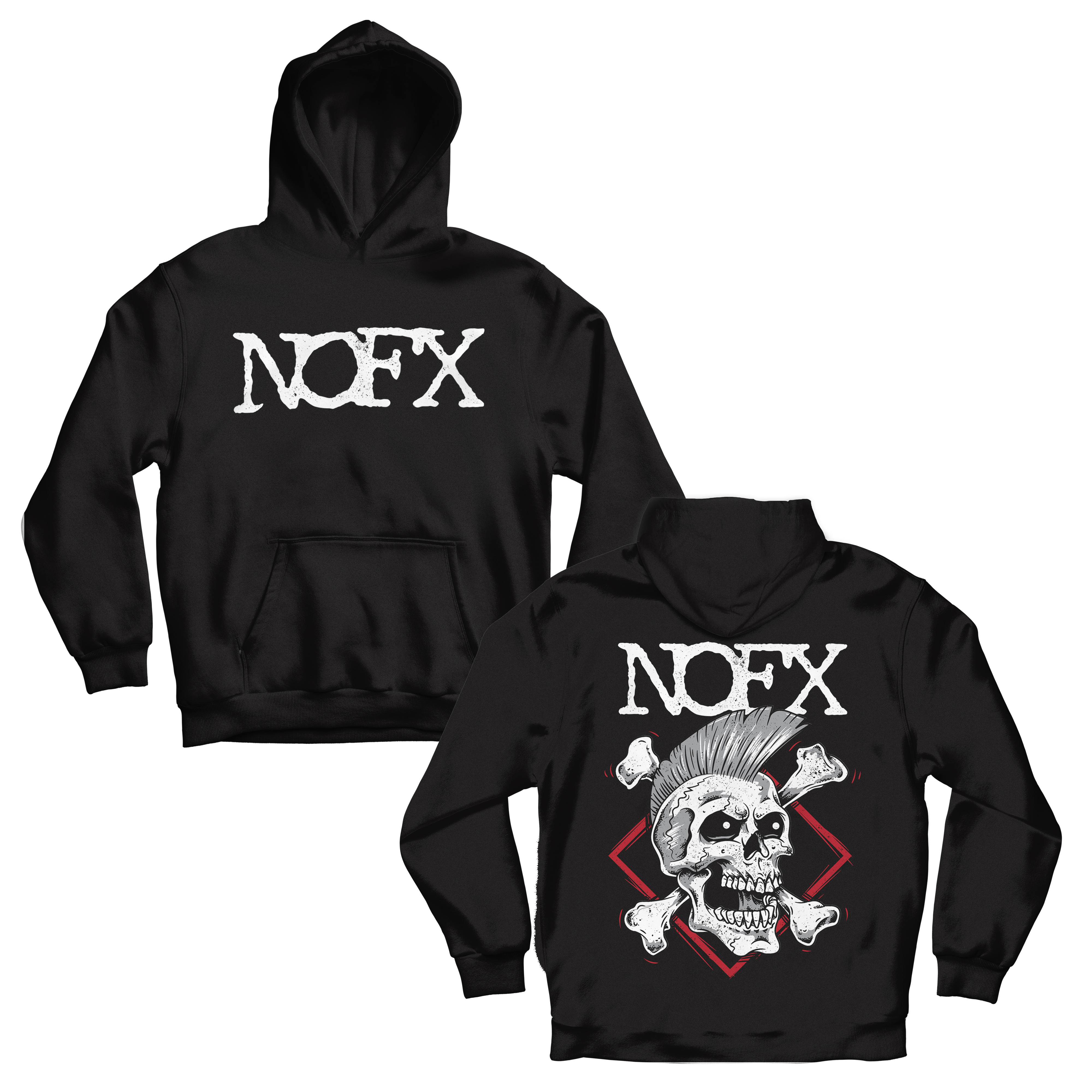 Nofx zip top hoodie