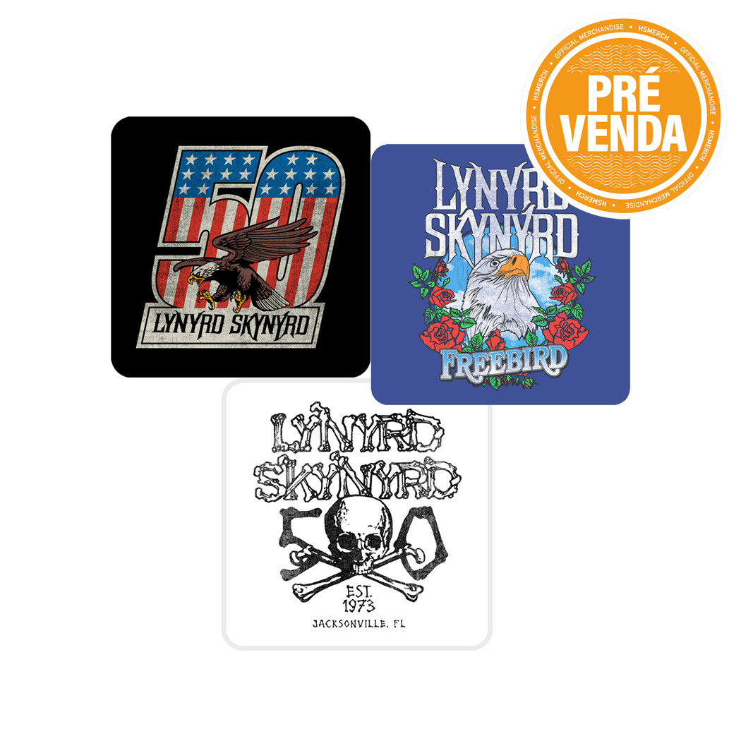 Lynyrd Skynyrd - Sticker Pack [ Adesivos ]