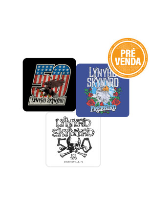 Lynyrd Skynyrd - Sticker Pack [ Adesivos ]