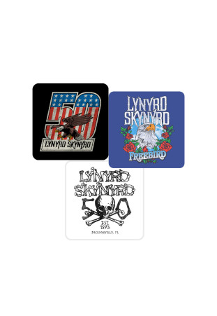 Lynyrd Skynyrd - Sticker Pack [ Adesivos ]