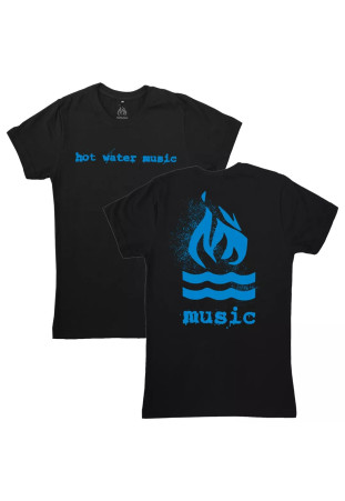 Hot Water Music - Traditional Splatter Blue