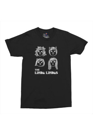 The Linda Lindas - Cats! [Camiseta Preta]