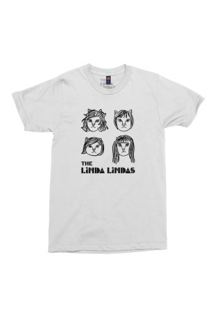 The Linda Lindas - Cats! [Camiseta Branca]