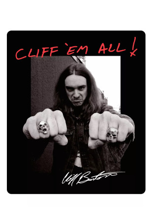 Cliff Burton - Fists [Adesivo]