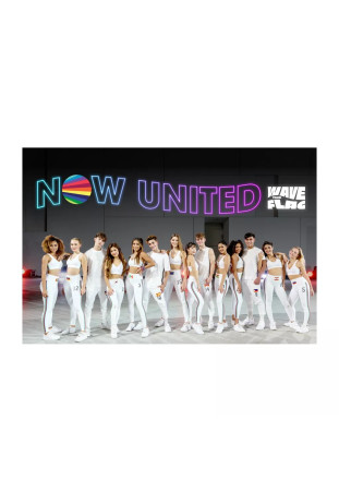 Now United - Wave Your Flag Tour [Pôster #2 c/ Tubo]