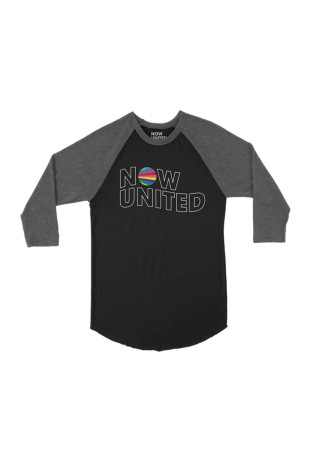 Now United - Wave Logo [Raglan]