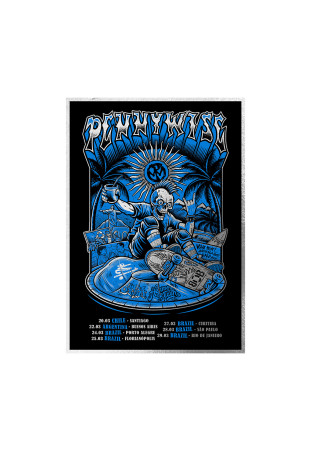 [PRÉ-VENDA] Envios à partir de 16/04 - Pennywise - Tour 2026 [Pôster]