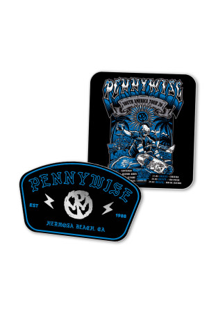 [PRÉ-VENDA] Envios à partir de 16/04 - Pennywise - Tour 2026 [Pack de adesivo]