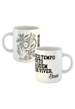Pense - Pouco Tempo É Muito [Caneca]