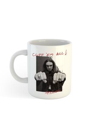 Cliff Burton - Fists [Caneca]