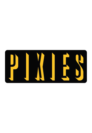 Pixies - Logo Amarelo [Adesivo]