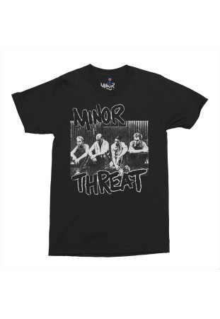 Minor Threat - Xerox [Camiseta Preta]