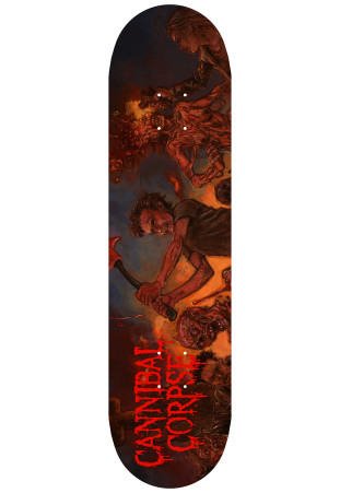 Cannibal Corpse -  Chaos Horrific Cover Skateboard  