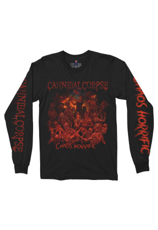 Cannibal Corpse - Chaos Horrific Cover [Manga Longa]   