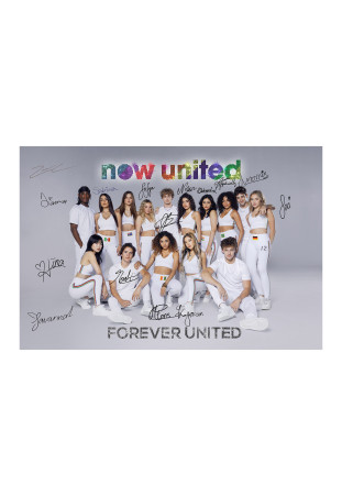 Now United - Forever United Tour [Pôster Autografado c/ Tubo]