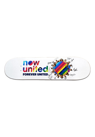 Now United - Circle [Skateboard Autografado]