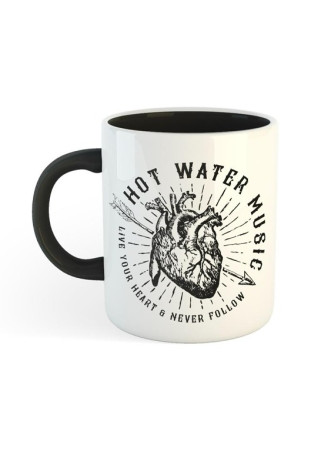  Hot Water Music - Live Your Heart [Caneca]   [PRÉ-VENDA até 19/04/24 - ENVIOS a partir de 06/05/24]