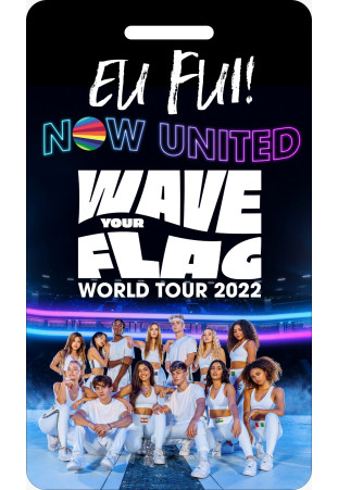 Now United - Wave Your Flag Tour [Credencial Colorida]