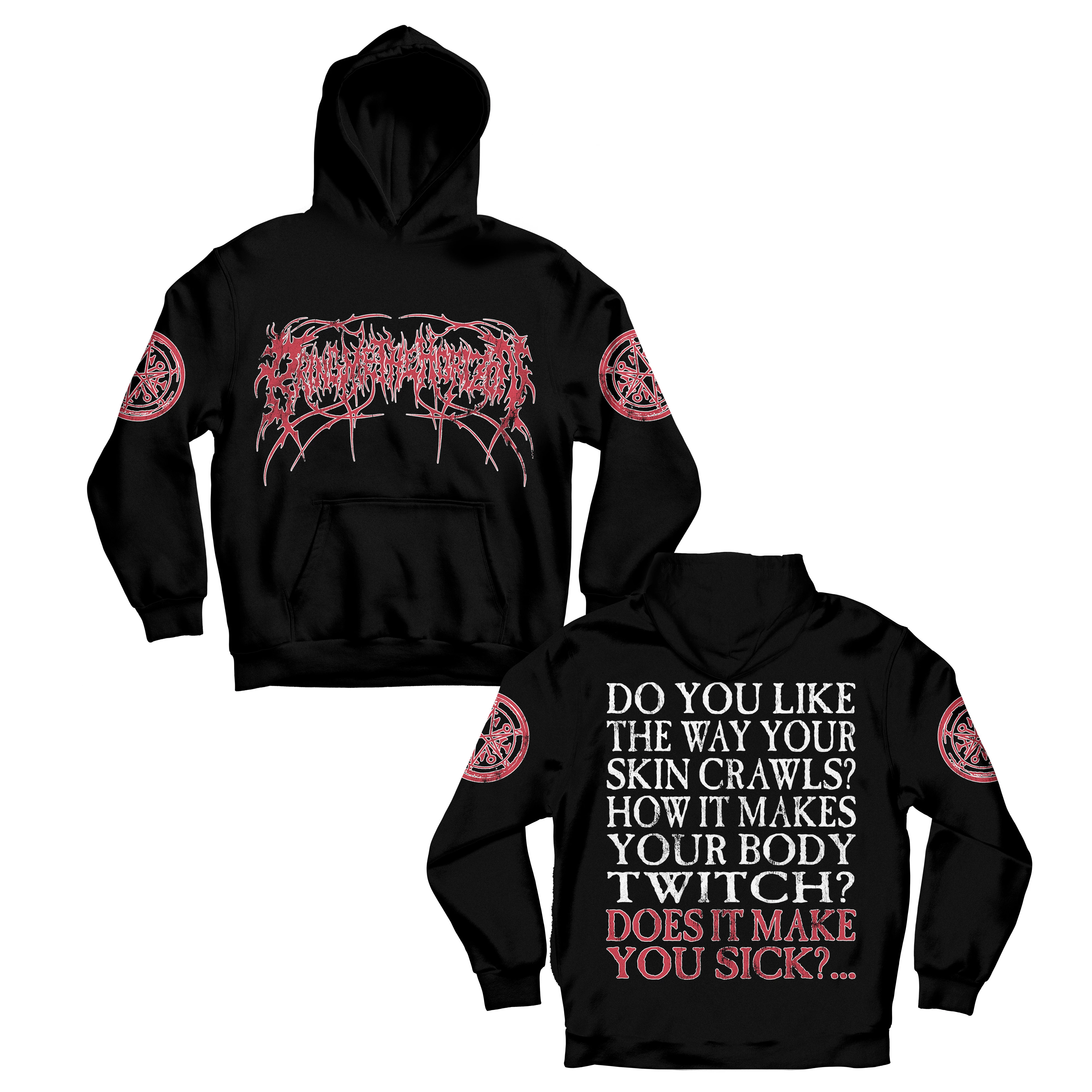 Bring Me The Horizon パーカー XLサイズ BMTH Bring Me The Horizon - Sick Sick Sick [Moletom OVERSIZED]