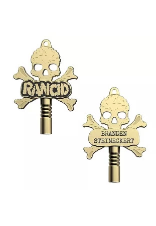 Rancid - Branden Steineckert Signature Drum Key Matte Gold [Chave de Bateria]