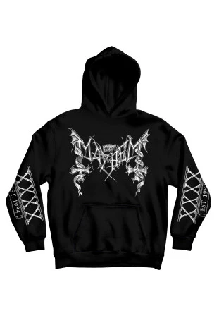 Mayhem - 40th Collage B&W [Soft Hoodie]