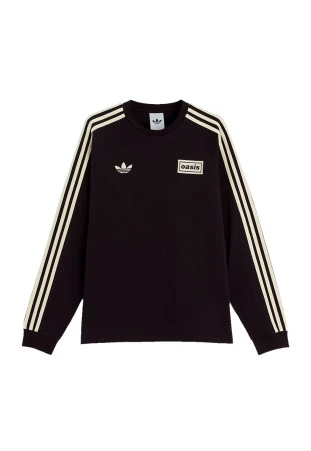 Oasis - Adidas 3 Stripes LS [Preta]