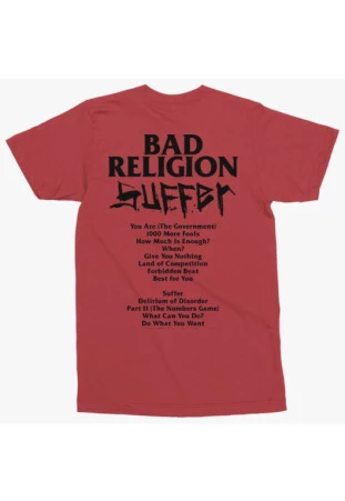 Bad Religion - Suffer Track List