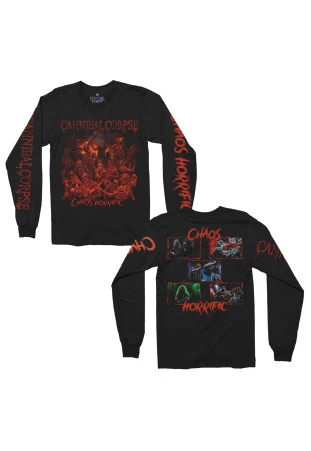 Cannibal Corpse - Chaos Horrific Cover [Manga Longa]   