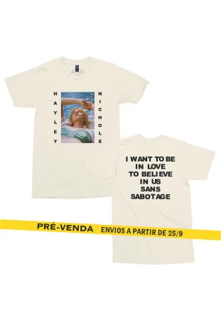 [PRÉ-VENDA] Envios à partir de 25/09 - Hayley Williams - Tee Photo