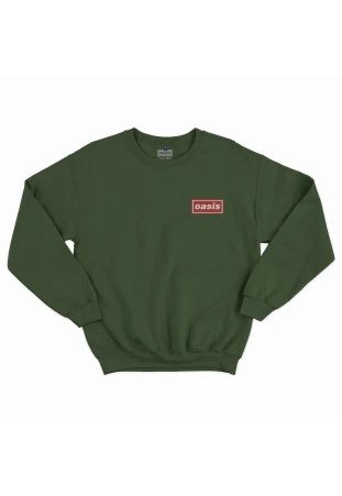Oasis - Red Decca Logo Green [Suéter]