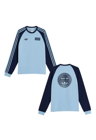 Oasis - Adidas 3 Stripes LS [Azul]