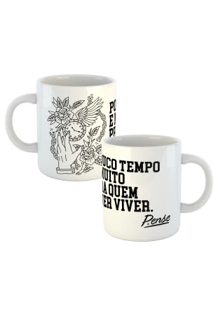 Pense - Pouco Tempo É Muito [Caneca]