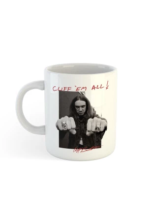Cliff Burton - Fists [Caneca]