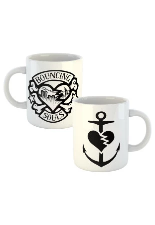 Bouncing Souls - Rocker Heart [Caneca]