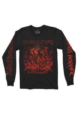 Cannibal Corpse - Chaos Horrific Cover [Manga Longa]   